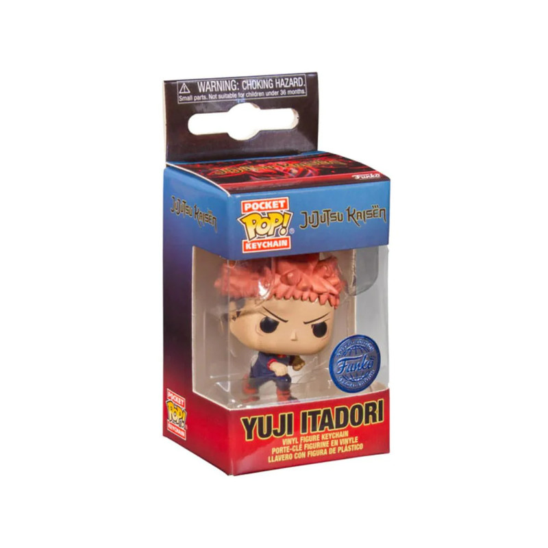 Funko Pocket Pop! Keychain: Jujutsu Kaisen - Itadori (Exclusive) - أكسسوار